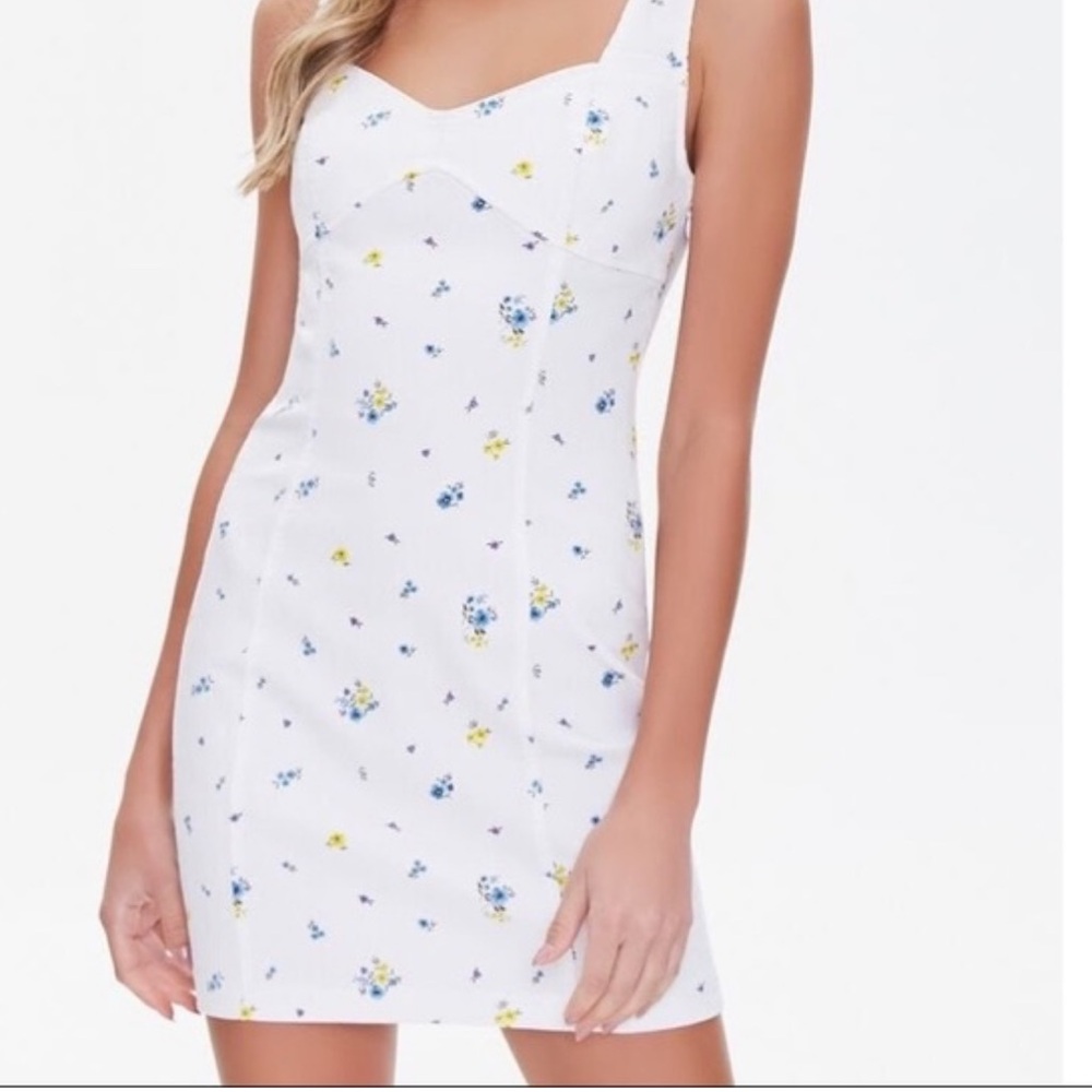 White flower dress NEW